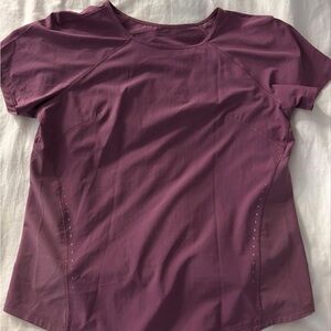 lululemon athletica Mauve Short Sleeve Tee